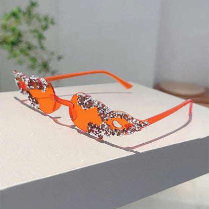 🔥 FireGlam Shades 🕶️ Gafas sin montura efecto fuego en candy colors🔥💋 5 colores a elegir