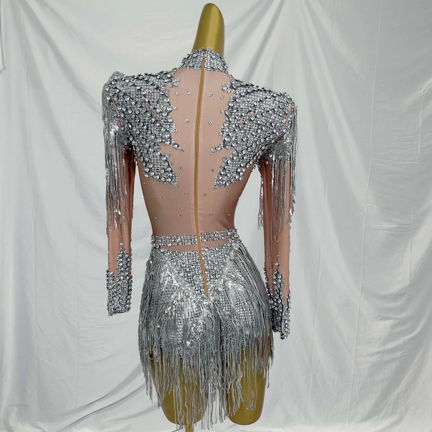 ✨ Fringe Queen Set — Plata / Dorado / Blanco / Rojo 👑