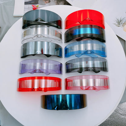 ⚡“NeoVisor 3025” 🛸 Gafas Futuristas con Lente Láser para Visiones del Mañana🌈13 colores a elegir