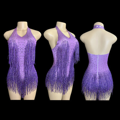 🌌 Stardust Fringe Bodysuit💥 15 colores a elegir