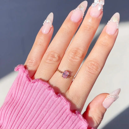 👸Anillo Princess cosmic 🌙 Cadena ajustable 🌈 12 colores a elegir