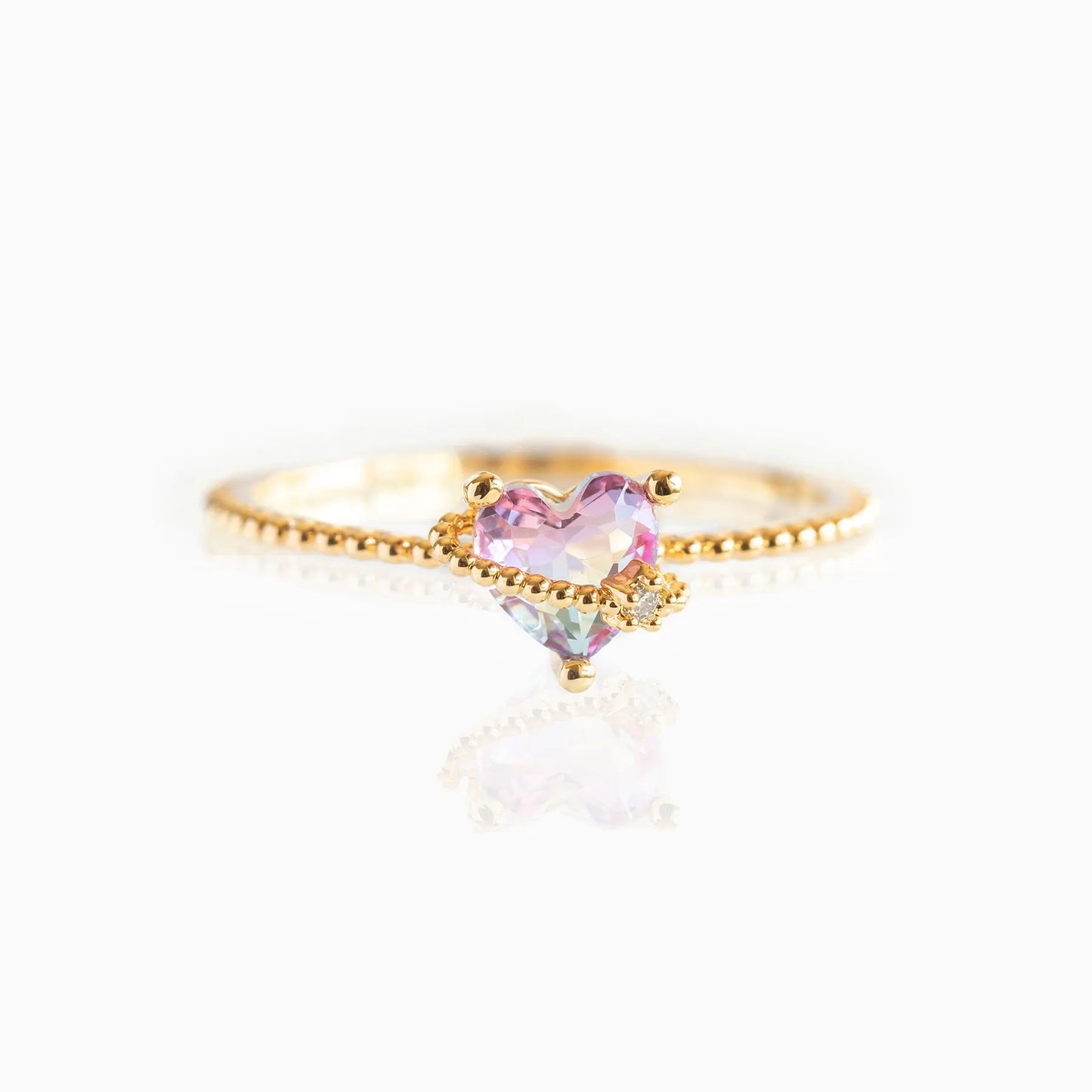 Anillos Love Set 💘🌈🧸Corazón, Mariposa. Oso y Flor en circonitas✨ 6 variantes a elegir
