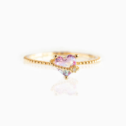 Anillos Love Set 💘🌈🧸Corazón, Mariposa. Oso y Flor en circonitas✨ 6 variantes a elegir