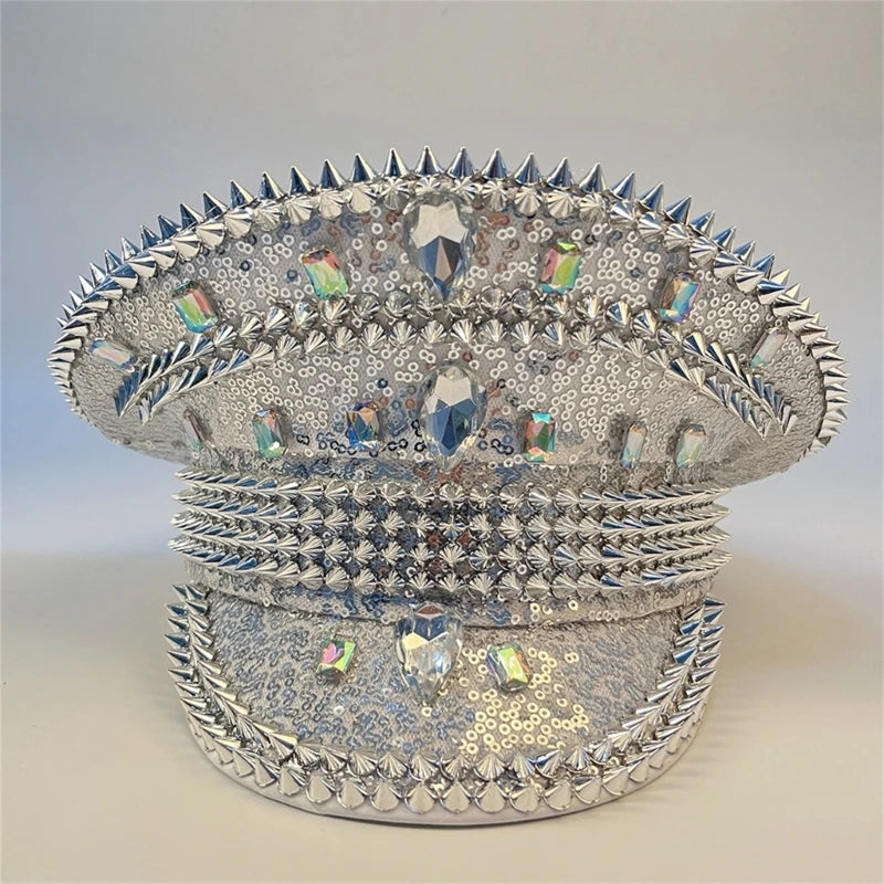 💎 QUEEN OF SPIKES | con gemas y tachuelas⚡ 4 colores a elegir