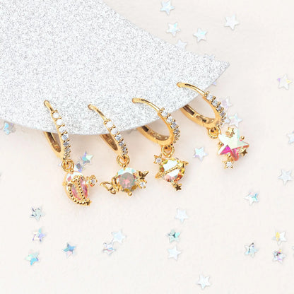 🌙 Set Starry Sky Earrings🌌