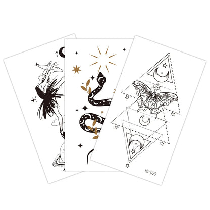 🌙⚡ Glow Spells – Tatuajes Luminosos para Pieles que Hechizan 🌌 45 variantes