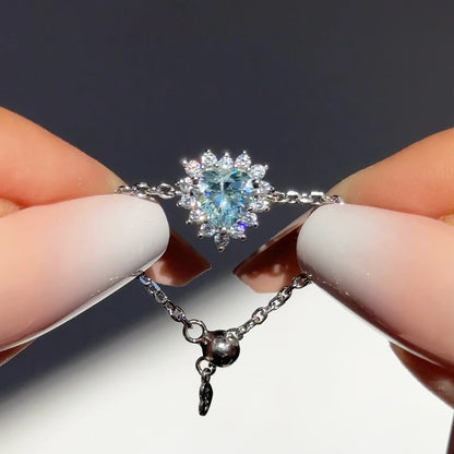 💍Heart Ring Magic 💖 Amor, Color y Poder en Cada Latido ✨Disponible en oro y plata🌈 4 colores a elegir