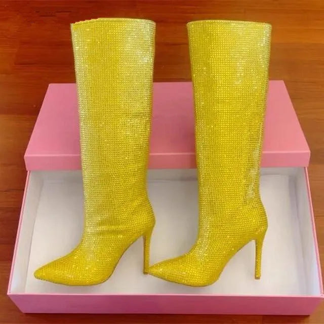 💎Botas “Diamond Siren Queen” 👑 10 colores a elegir