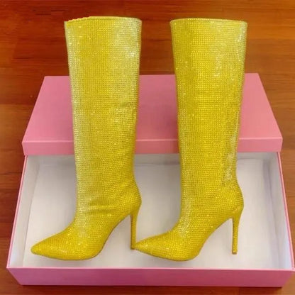 💎Botas “Diamond Siren Queen” 👑 10 colores a elegir