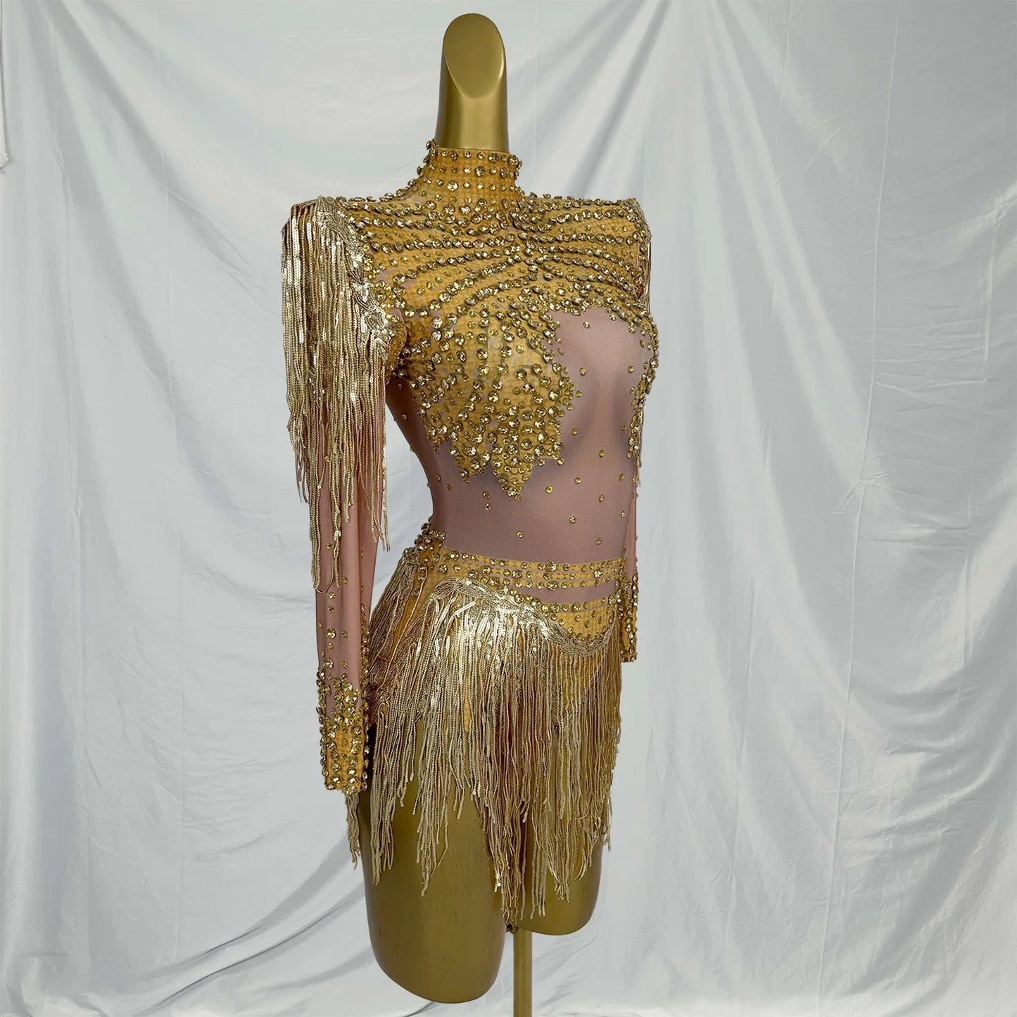 ✨ Fringe Queen Set — Plata / Dorado / Blanco / Rojo 👑