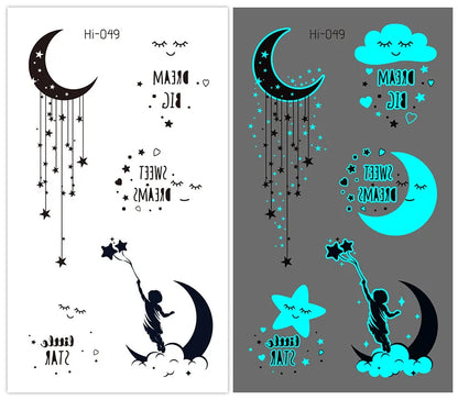 🌙⚡ Glow Spells – Tatuajes Luminosos para Pieles que Hechizan 🌌 45 variantes