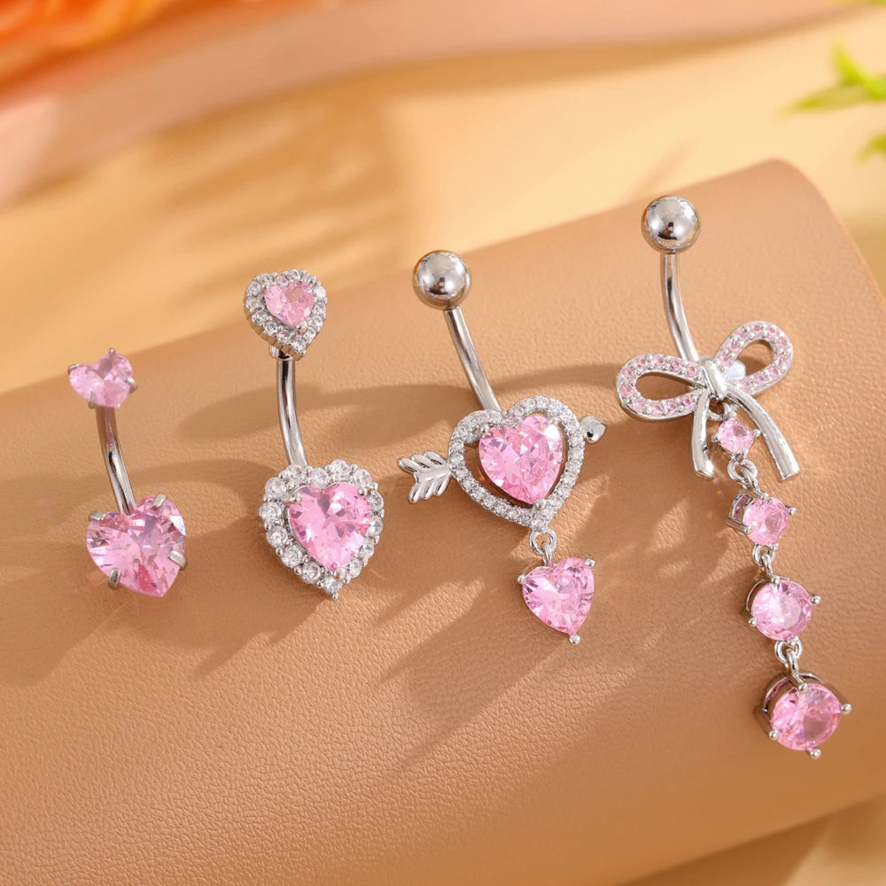 🌸✨ Big Love Belly Ring🦋✨ 15 variantes a elegir