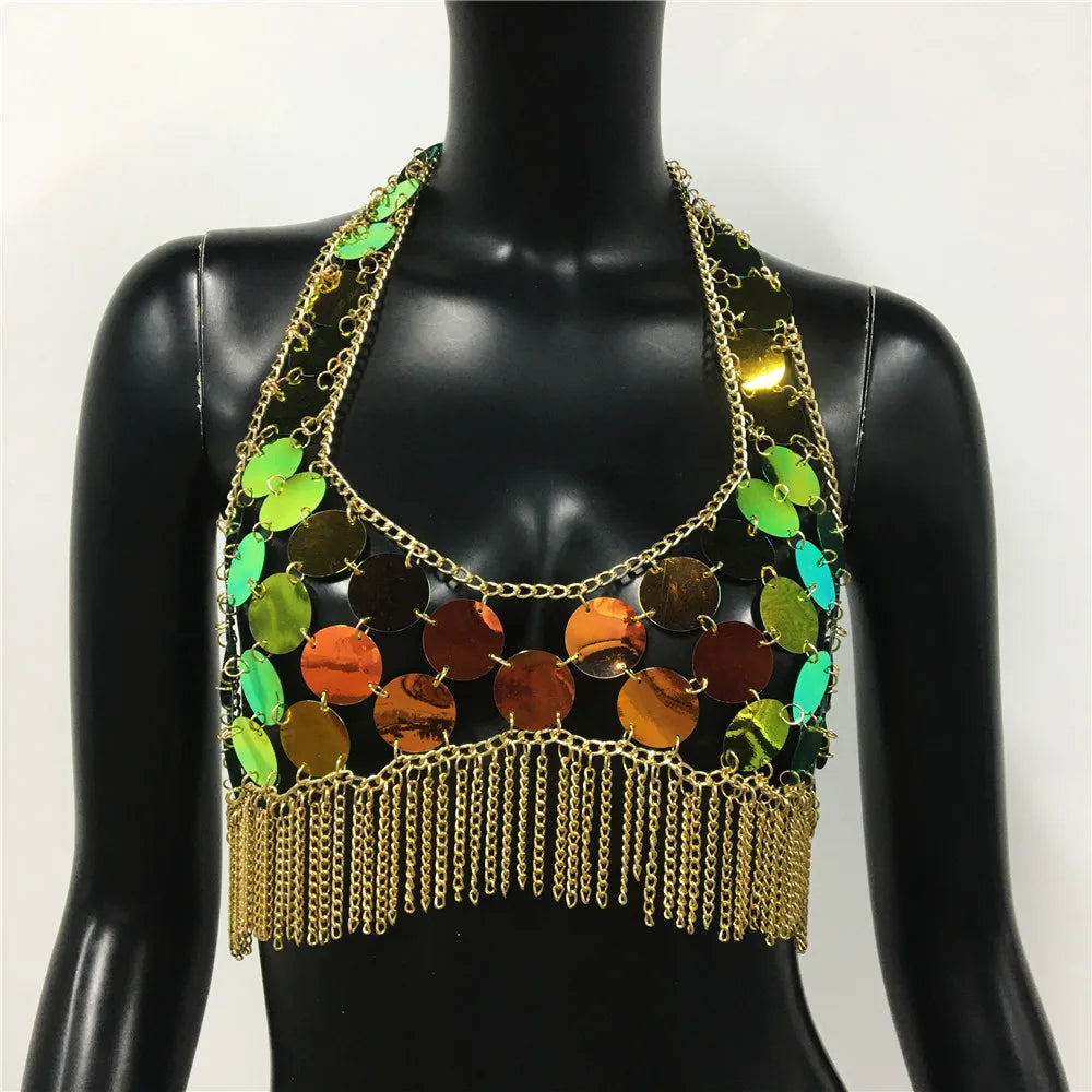 🧡 Savage Sunset Chain Set-🌴 Dale calor a la rave