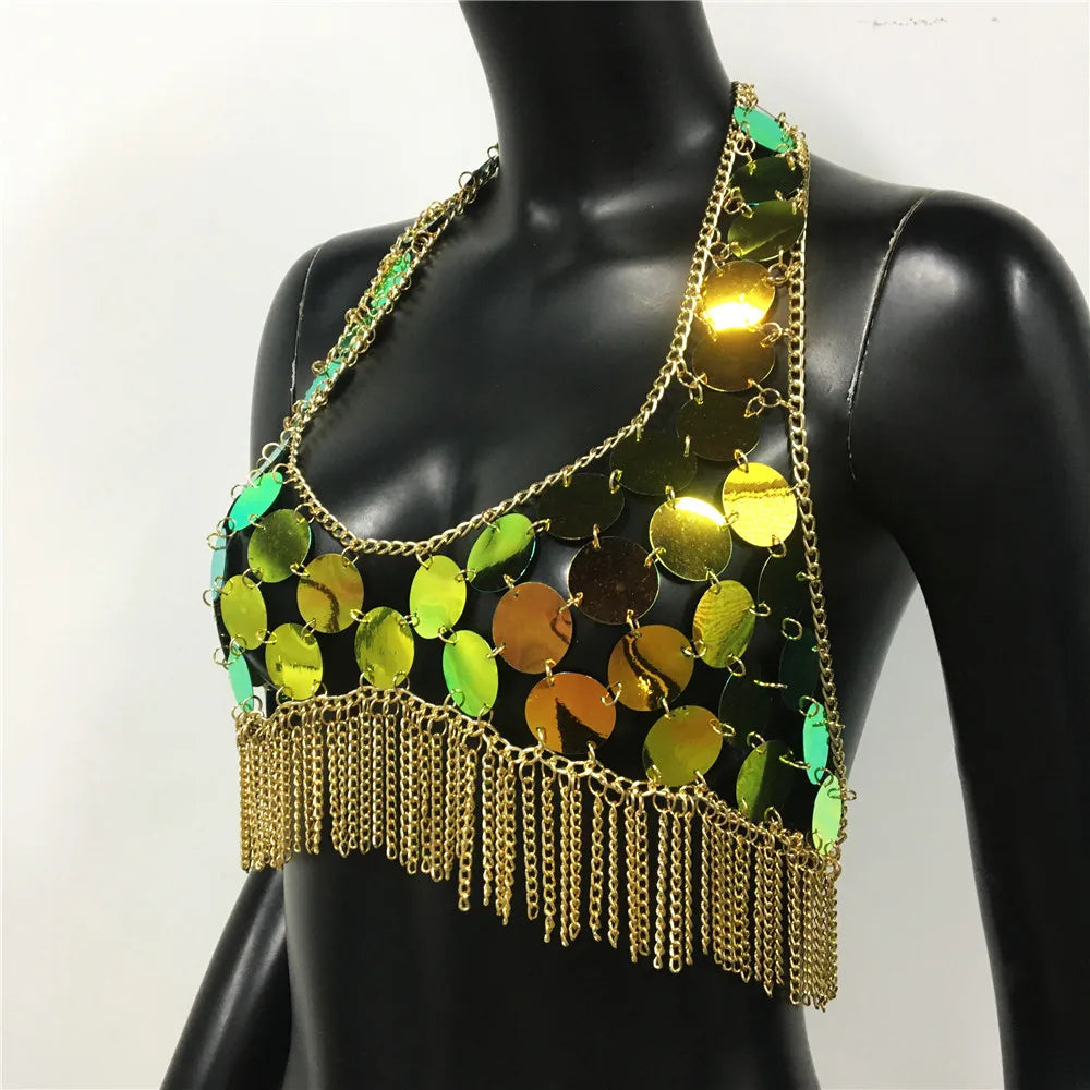 🧡 Savage Sunset Chain Set-🌴 Dale calor a la rave