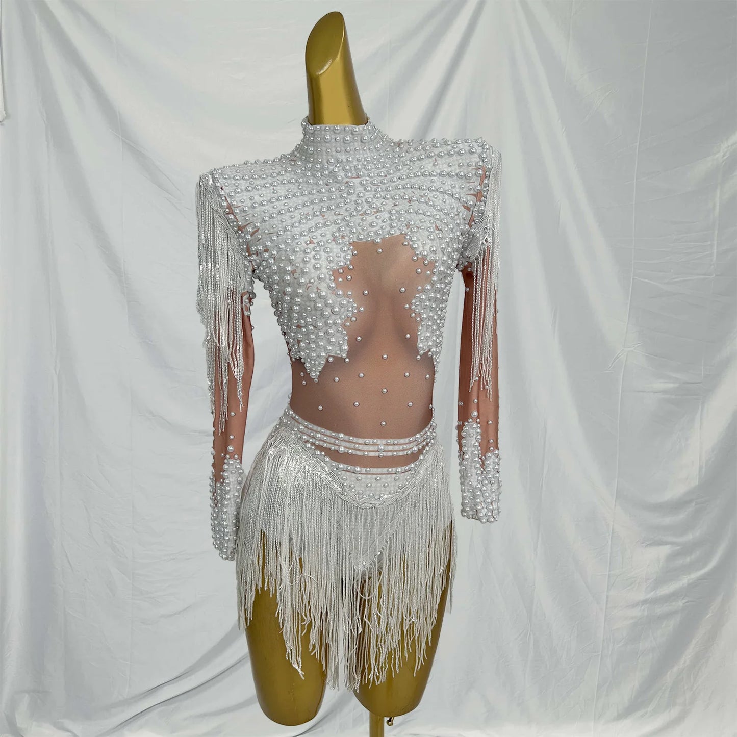 ✨ Fringe Queen Set — Plata / Dorado / Blanco / Rojo 👑