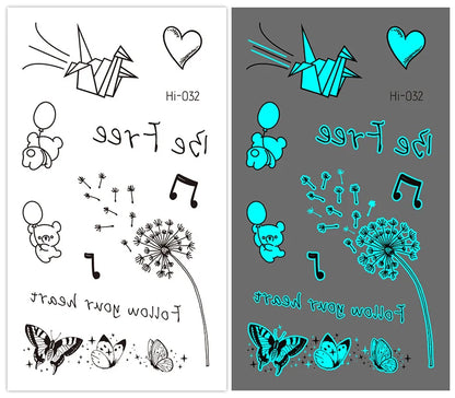 🌙⚡ Glow Spells – Tatuajes Luminosos para Pieles que Hechizan 🌌 45 variantes