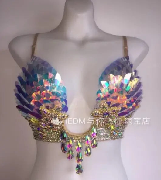 🧜‍♀️ Top Siren Glow – Brilla como una diosa marina✨🌈