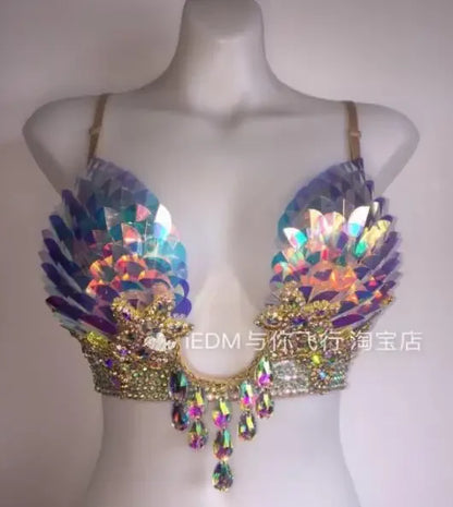 🧜‍♀️ Top Siren Glow – Brilla como una diosa marina✨🌈