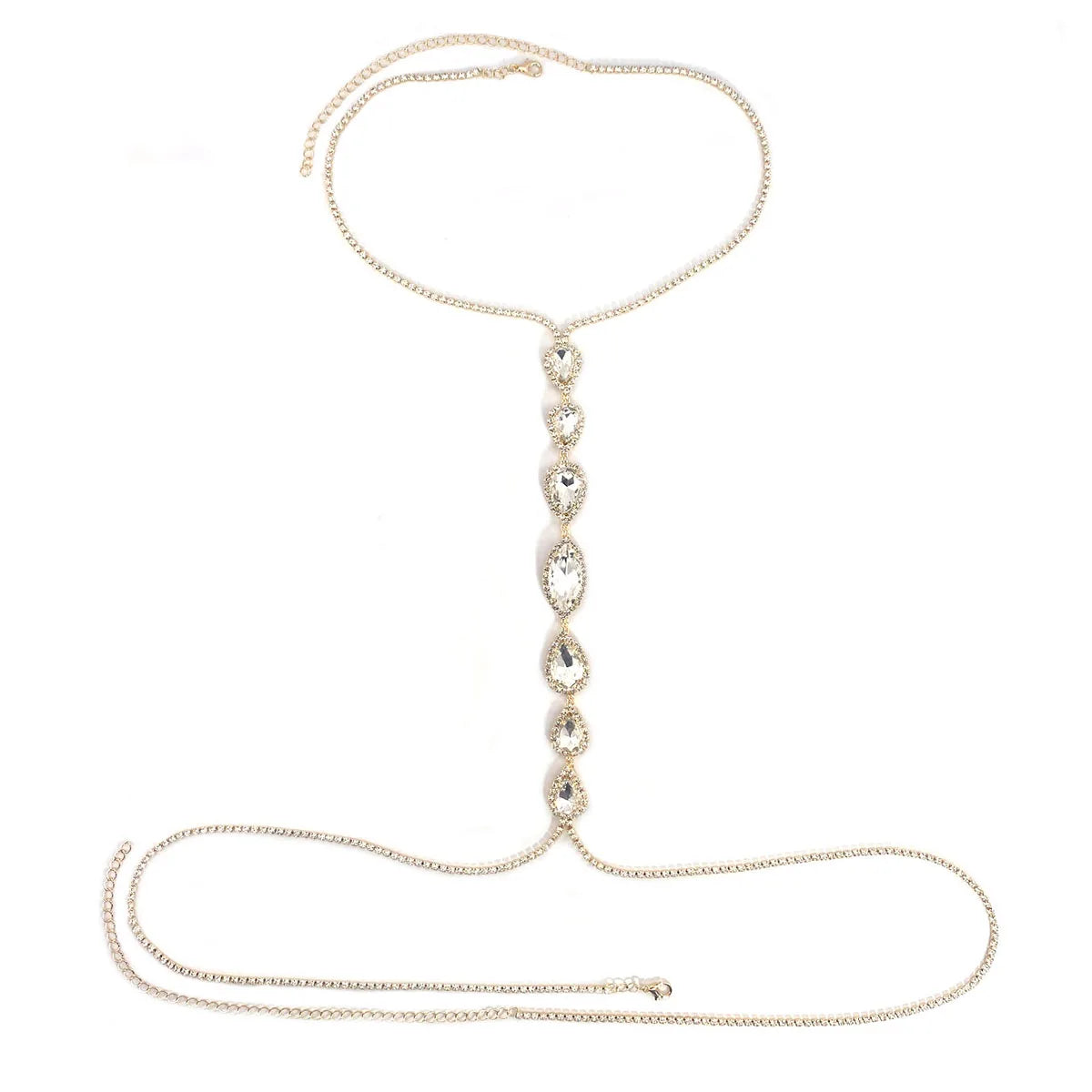 💧“Blue Droplet” Body Chain 🧜‍♀️ Sirena de Metal y Cielo Azul