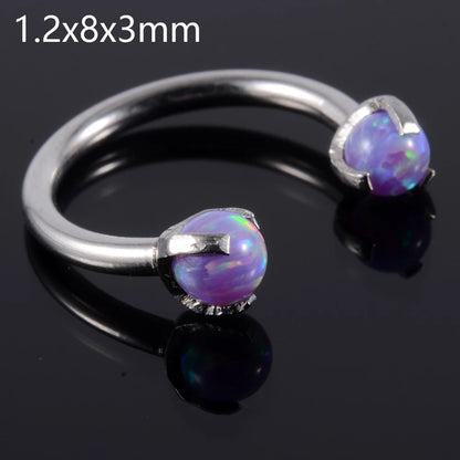 💎 Piercings Opal38 Multimístico 🔥30 variantes a elegir