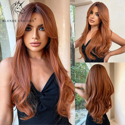 💜 Unicorn Dream 💖Ondas largas para un look místico y vibrante🤟26 variantes