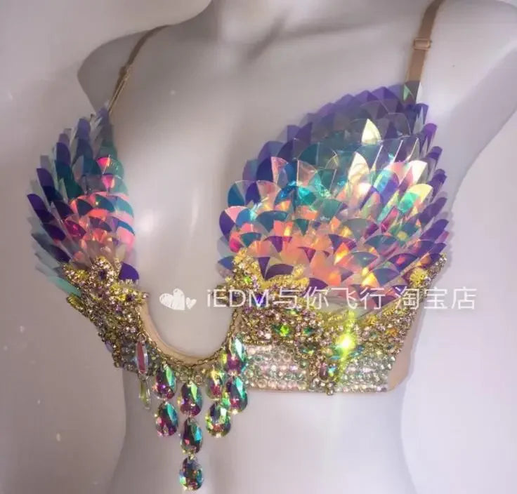 🧜‍♀️ Top Siren Glow – Brilla como una diosa marina✨🌈