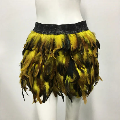 ✨ Feather Boho Skirt — Alas de Libertad💜🔥 9 colores a elegir