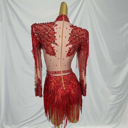 ✨ Fringe Queen Set — Plata / Dorado / Blanco / Rojo 👑