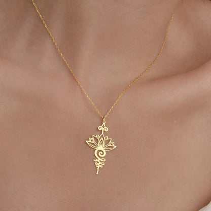 🌺Amuleto Lotus y OM🕉️ – 🧘Belleza con Propósito