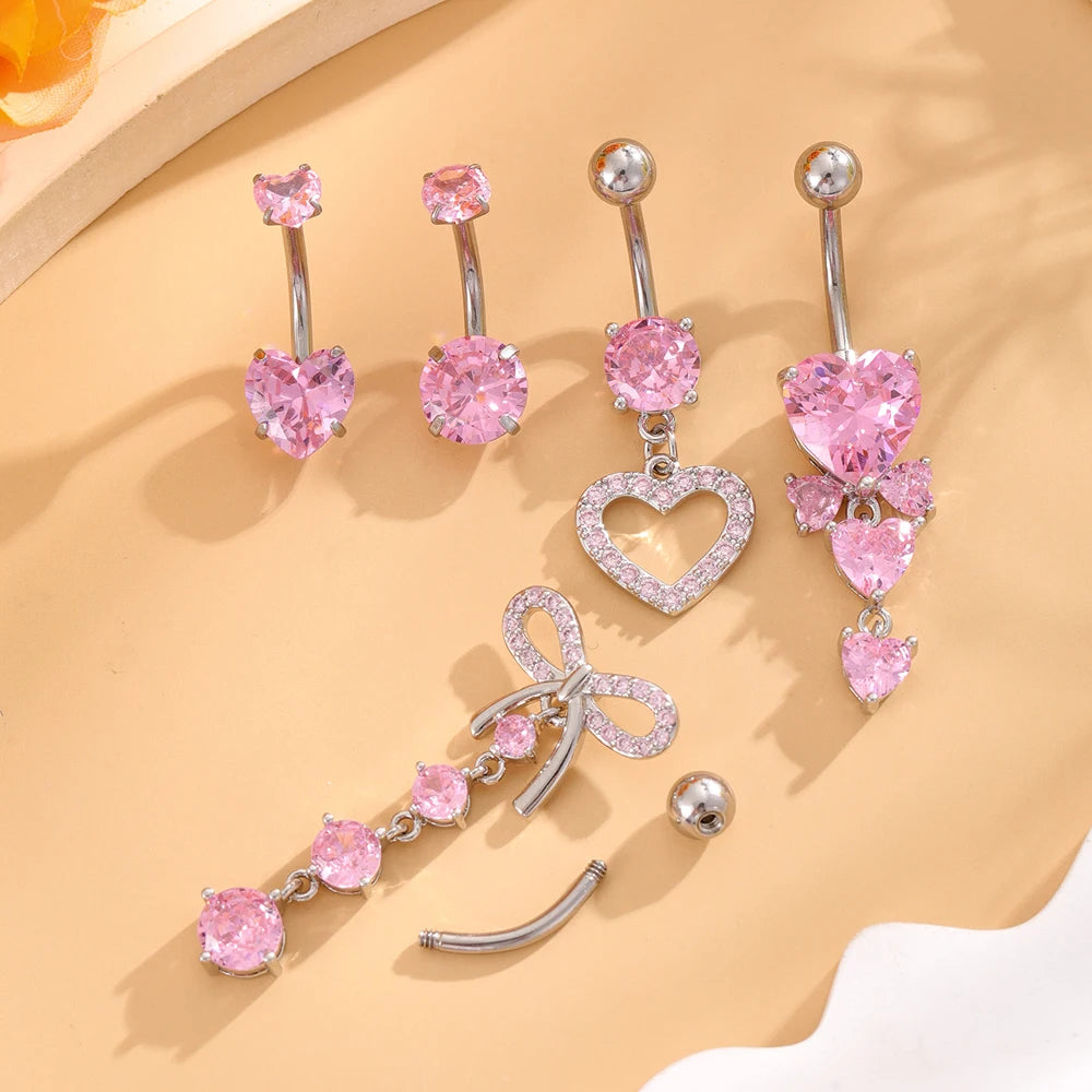 🌸✨ Big Love Belly Ring🦋✨ 15 variantes a elegir
