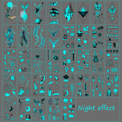 🌙⚡ Glow Spells – Tatuajes Luminosos para Pieles que Hechizan 🌌 45 variantes