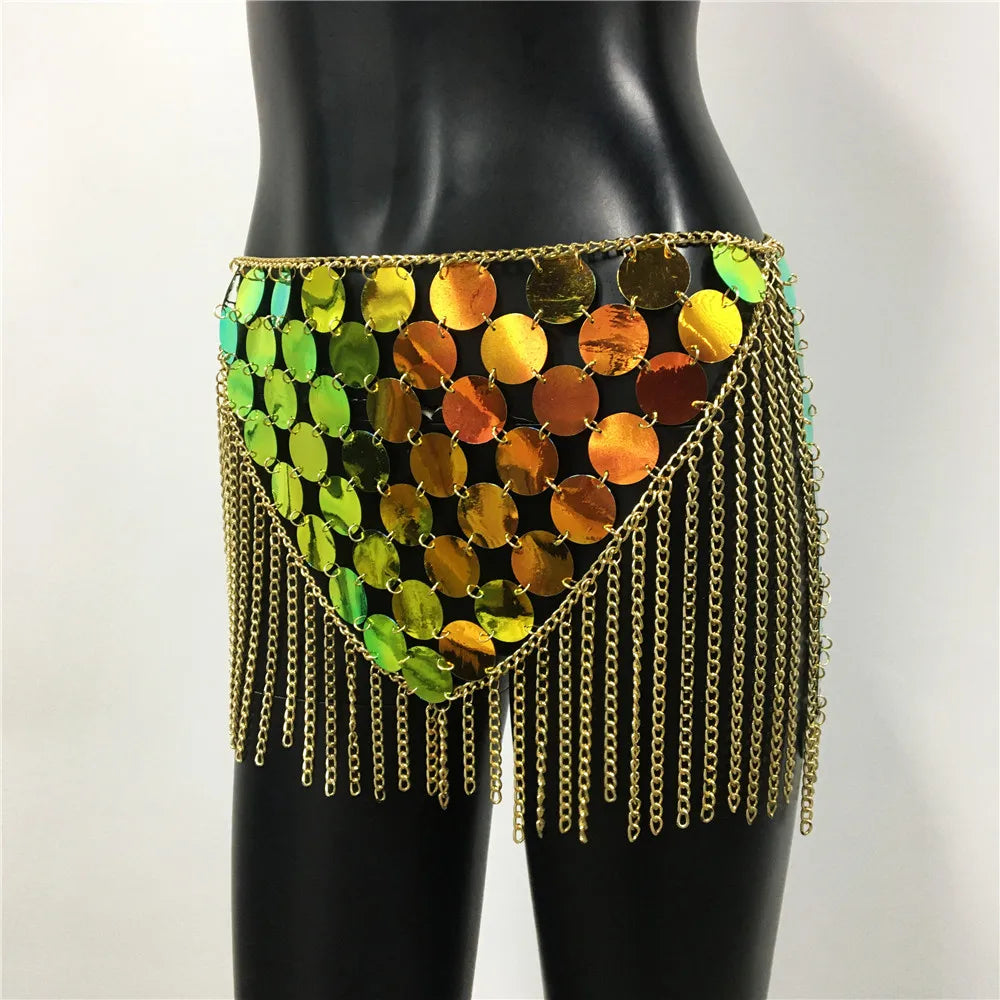 🧡 Savage Sunset Chain Set-🌴 Dale calor a la rave