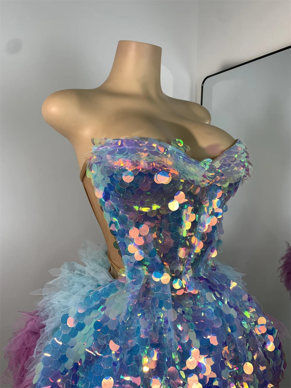 🌟 Starlight Diva Set – Conjunto Corset & Falda Lago de los Cisnes 💙💜