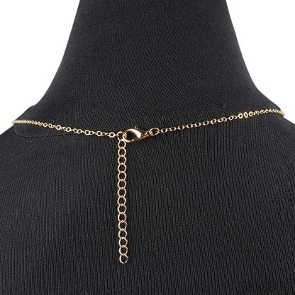 ✨ Glow Queen Choker Chain – Collar Largo + Cadena Body Brillante