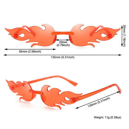 🔥“FireFlame Shades” 🕶️ Gafas Llama UV400 para Caras Que Queman