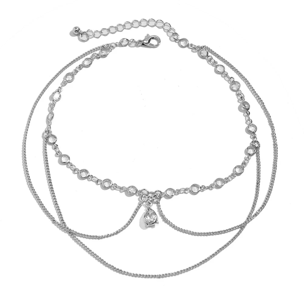 "Crystal Flow" ✨ Brazalete Ajustable Minimal con Toque de Luz