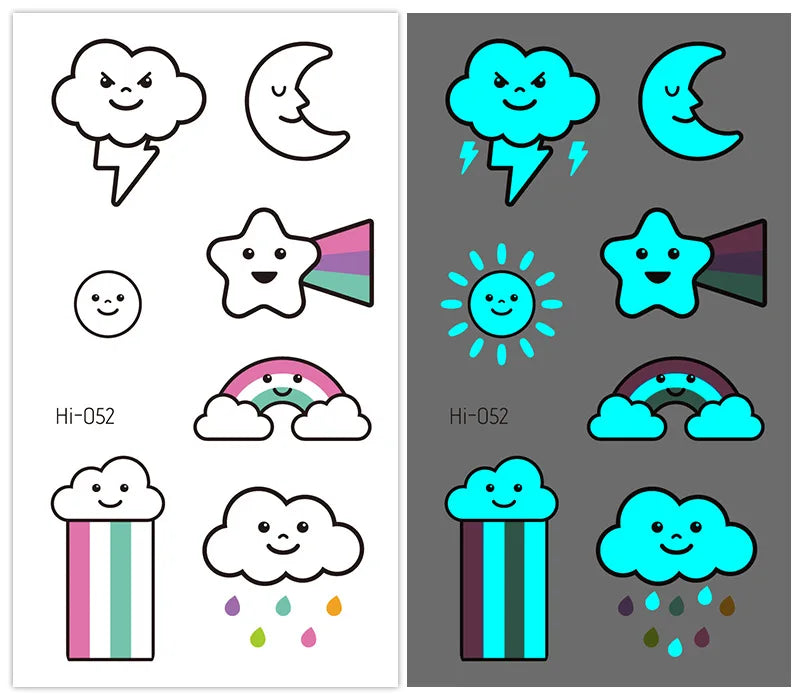 🌙⚡ Glow Spells – Tatuajes Luminosos para Pieles que Hechizan 🌌 45 variantes