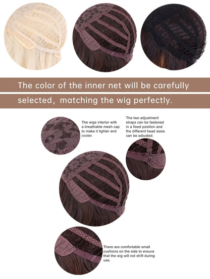 🌙Moonlight Starlet — Melena gris degradada con flequillo 💫 3 variantes a elegir