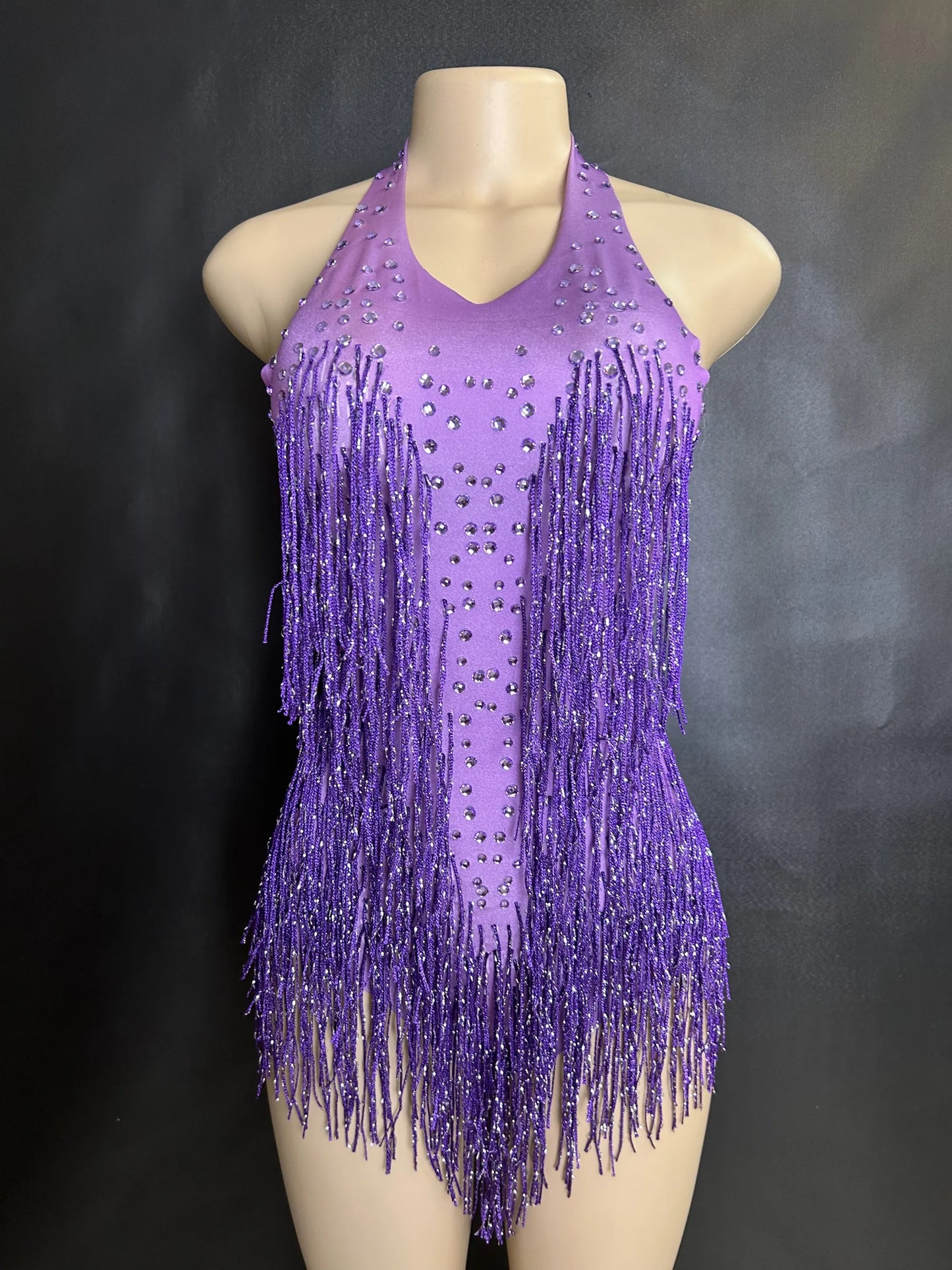 🌌 Stardust Fringe Bodysuit💥 15 colores a elegir