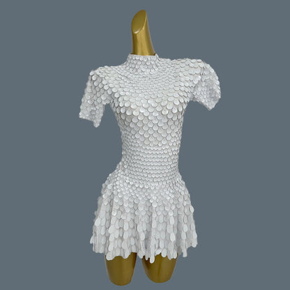✨ Disco Diva Dress White ✨