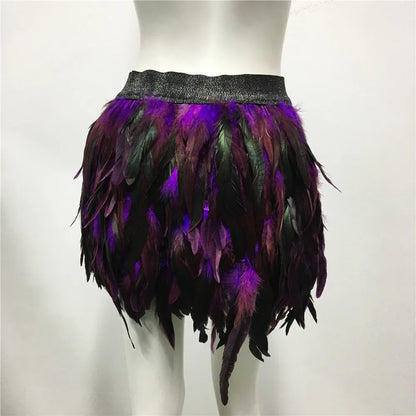 ✨ Feather Boho Skirt — Alas de Libertad💜🔥 9 colores a elegir