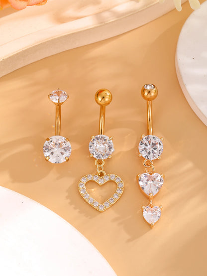 🌸✨ Big Love Belly Ring🦋✨ 15 variantes a elegir