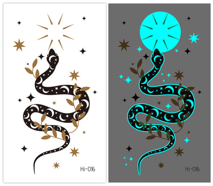 🌙⚡ Glow Spells – Tatuajes Luminosos para Pieles que Hechizan 🌌 45 variantes