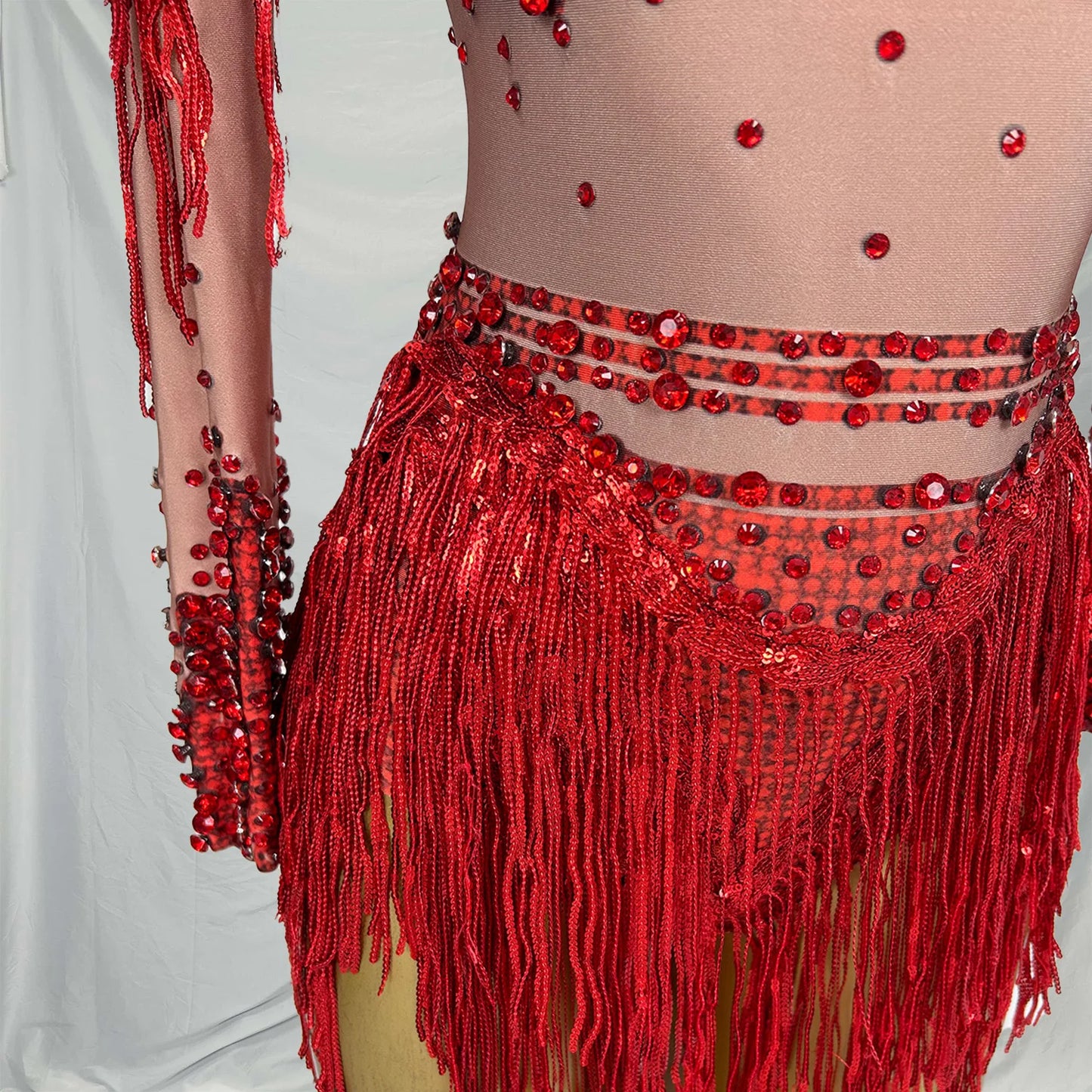 ✨ Fringe Queen Set — Plata / Dorado / Blanco / Rojo 👑