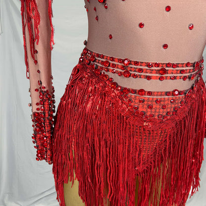 ✨ Fringe Queen Set — Plata / Dorado / Blanco / Rojo 👑