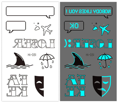 🌙⚡ Glow Spells – Tatuajes Luminosos para Pieles que Hechizan 🌌 45 variantes