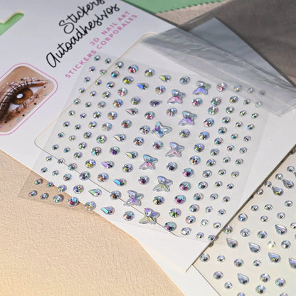 🌟Face Diamonds Deluxe – Cristales para Cara de Diosa 💎✨ 24 variantes a elegir