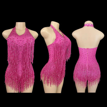 🌌 Stardust Fringe Bodysuit💥 15 colores a elegir