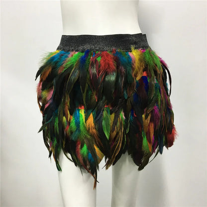 ✨ Feather Boho Skirt — Alas de Libertad💜🔥 9 colores a elegir