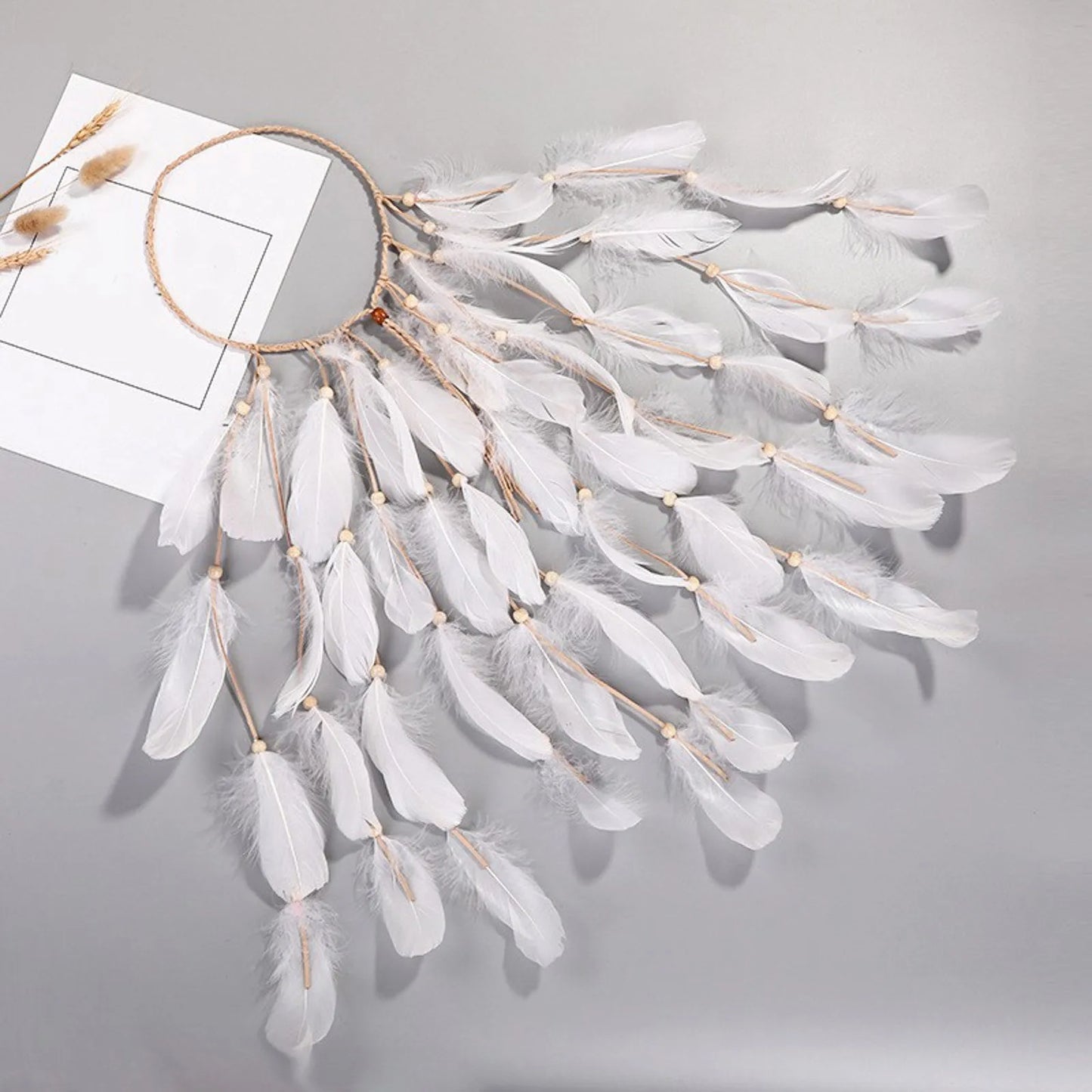 🕊️Diadema Boho de Plumas Naturales 🌵 Diosa del Desierto 🔥35 variantes